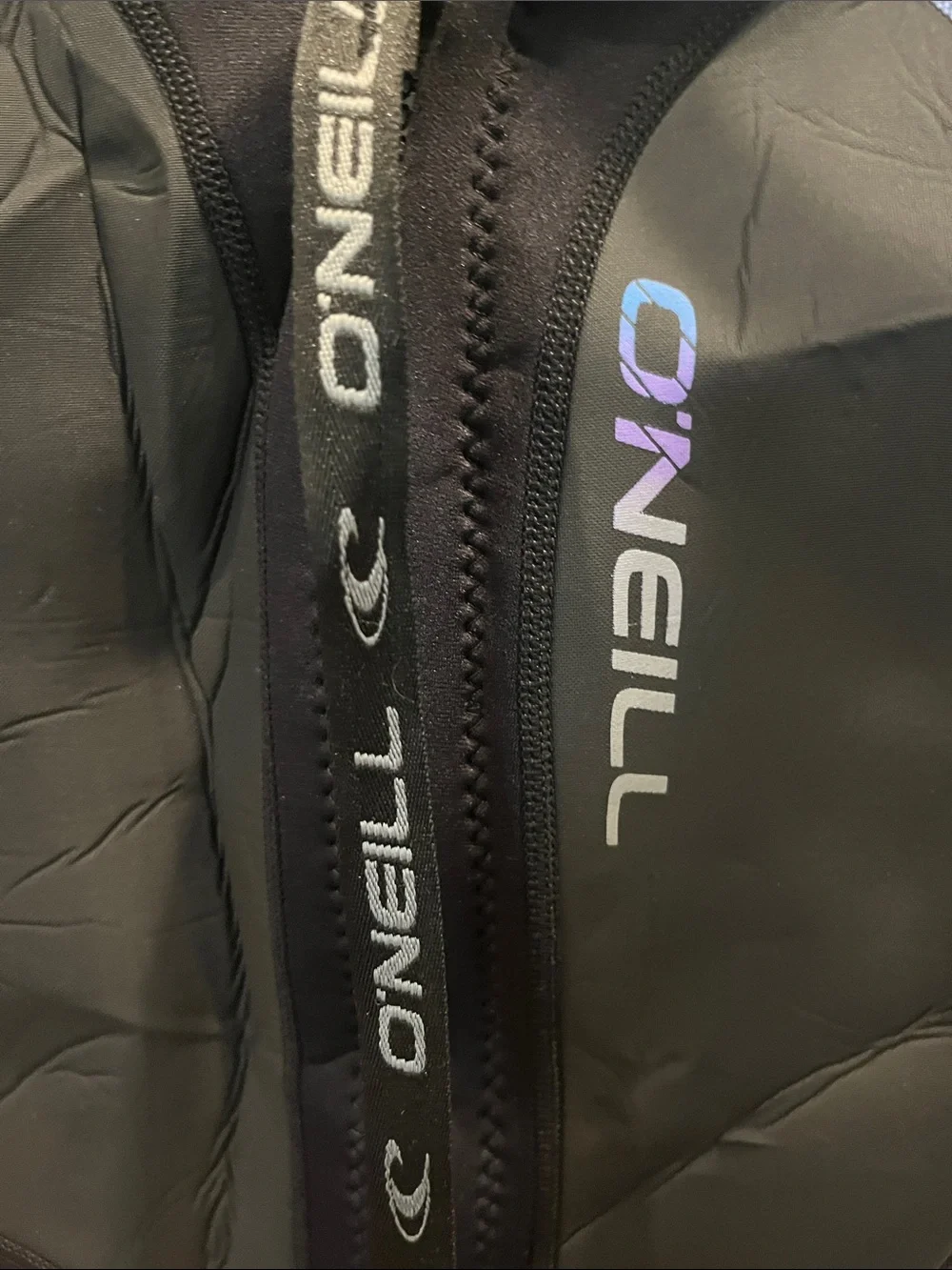 O'Neill Kids Short Sleeve One-Piece Wetsuit in Black & Blue